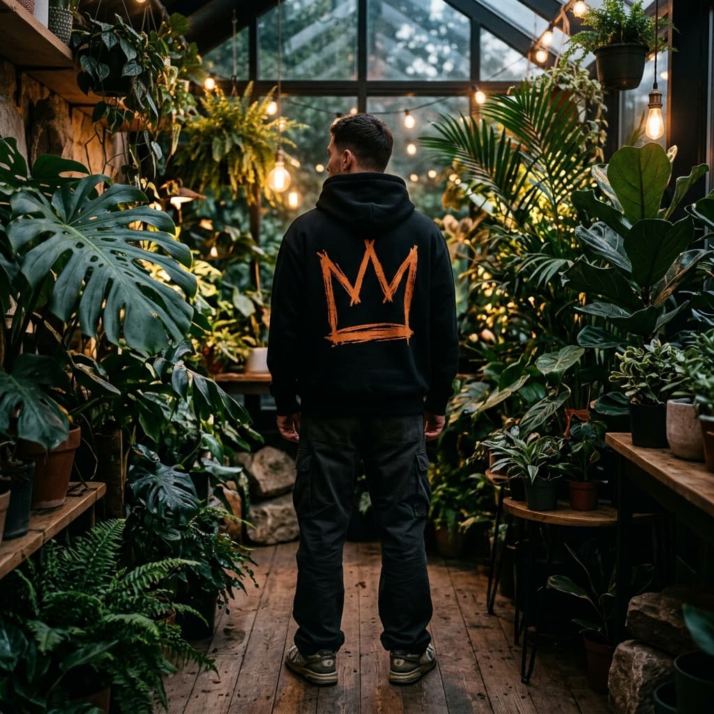 Crown culture hoodie